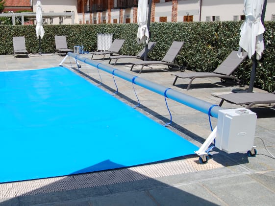 CF1 - Avvolgitore telo piscina privata | Favaretti Group