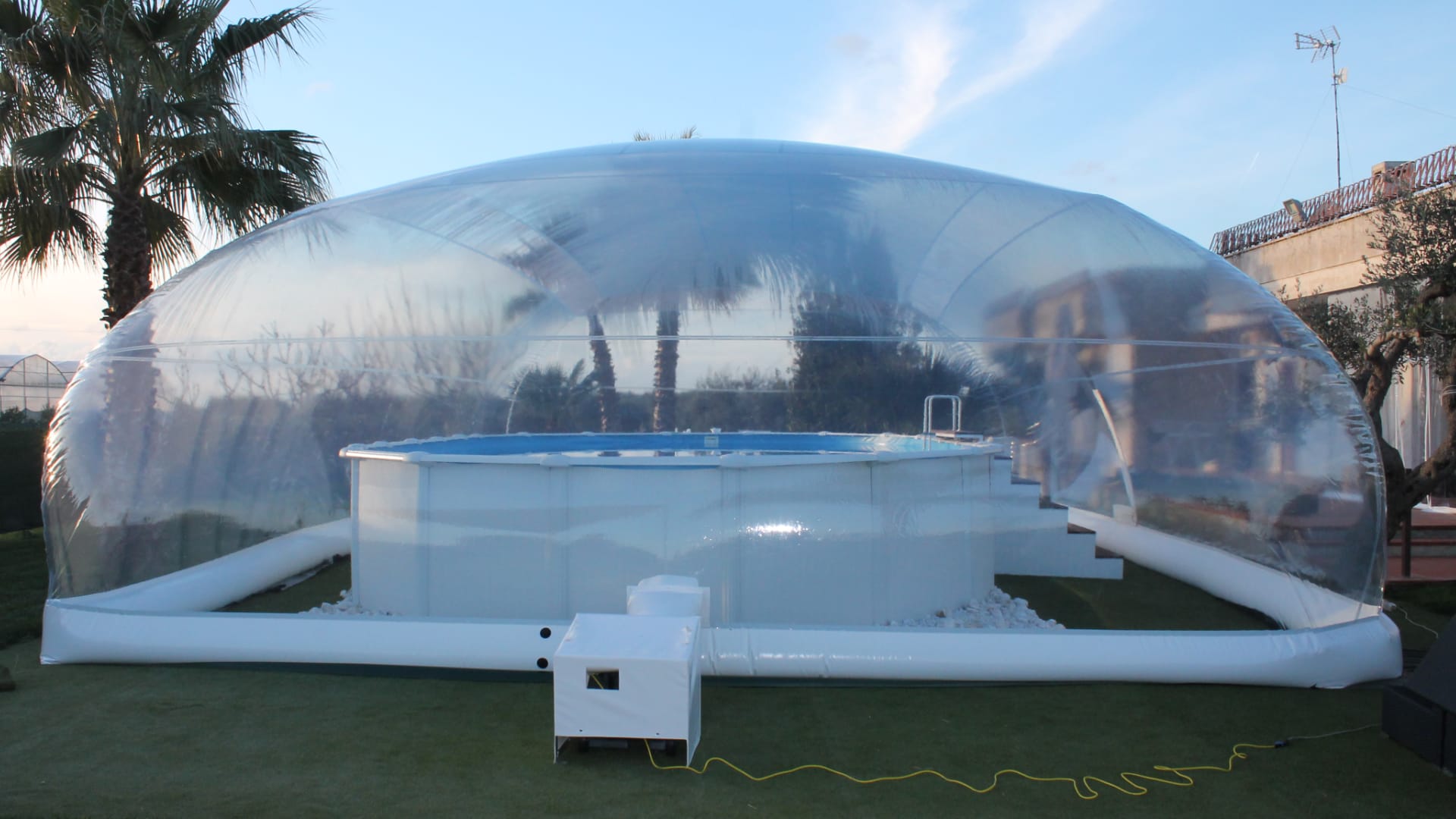 Copertura piscina gonfiabile | Favaretti Group