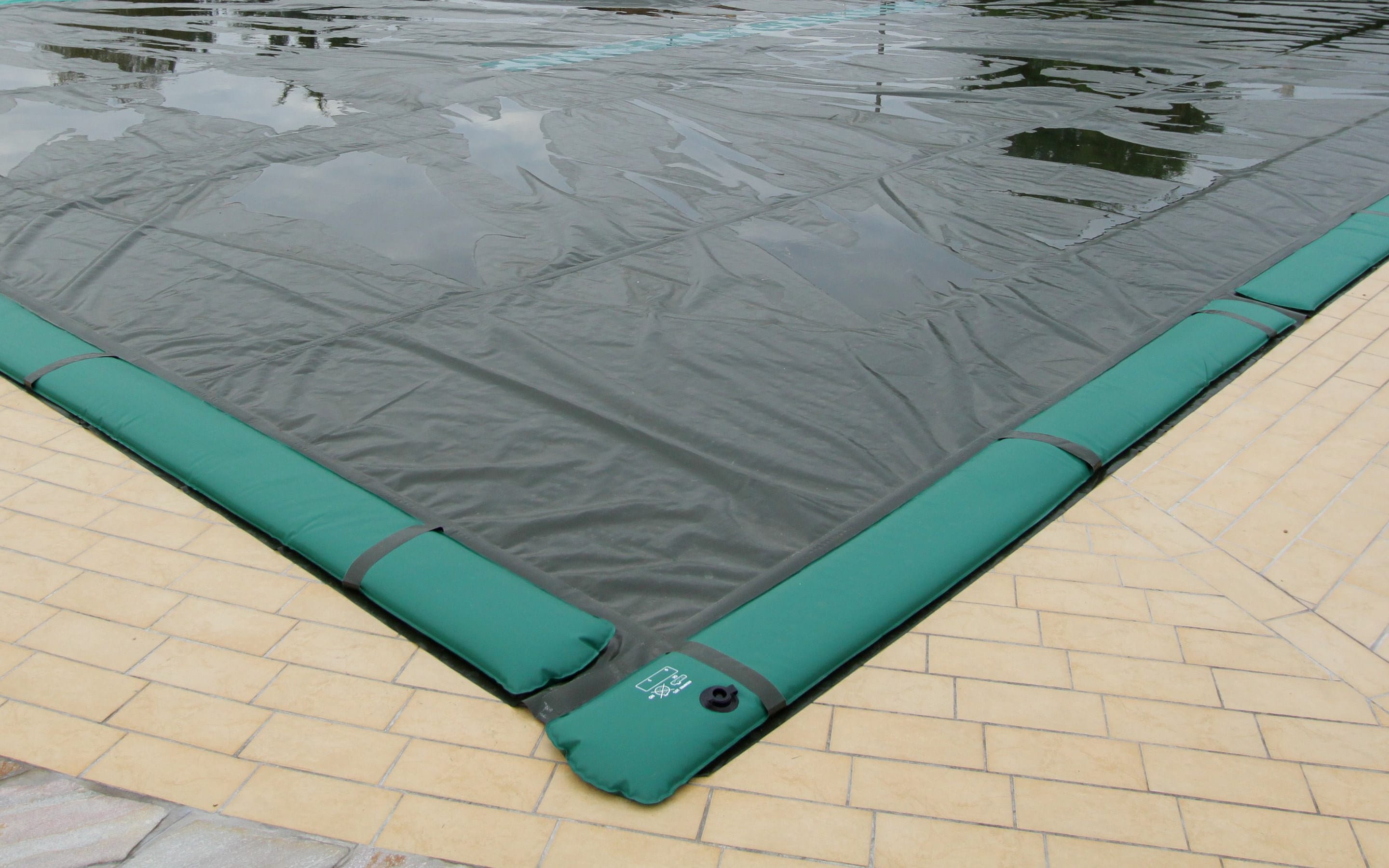 Waterproof cover for public pools