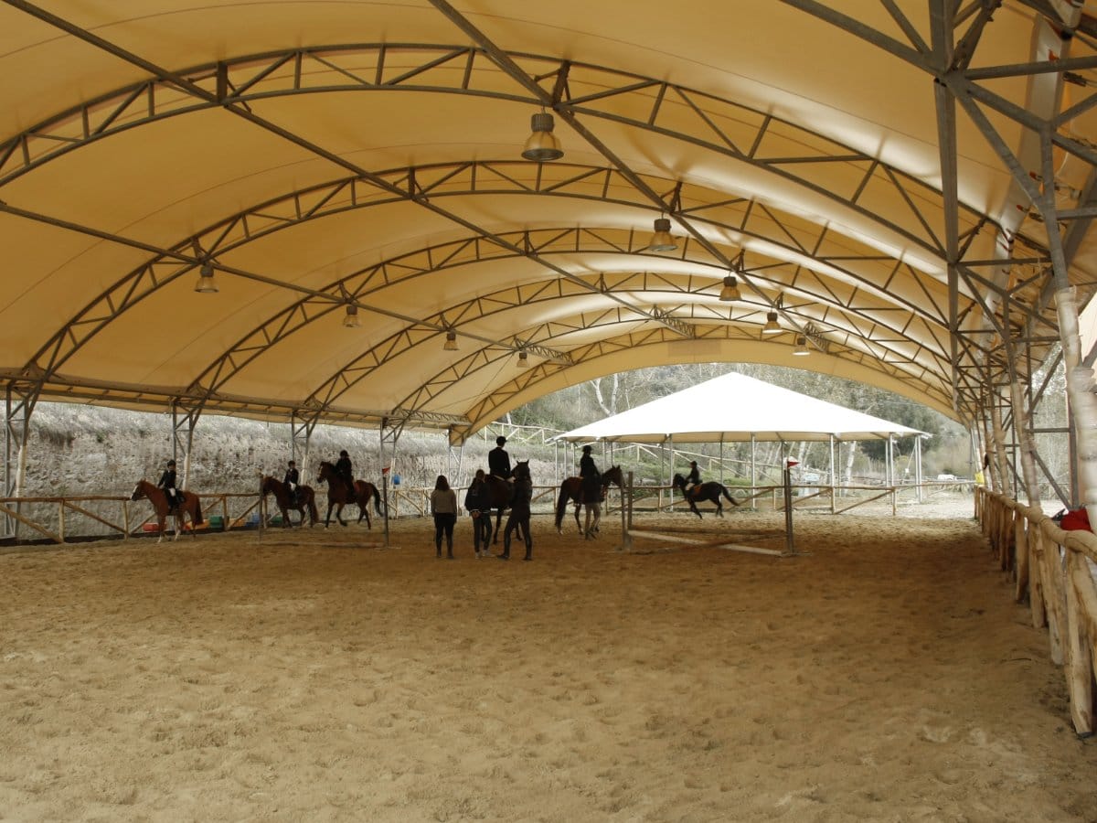 Tensostrutture per maneggi | Favaretti Group